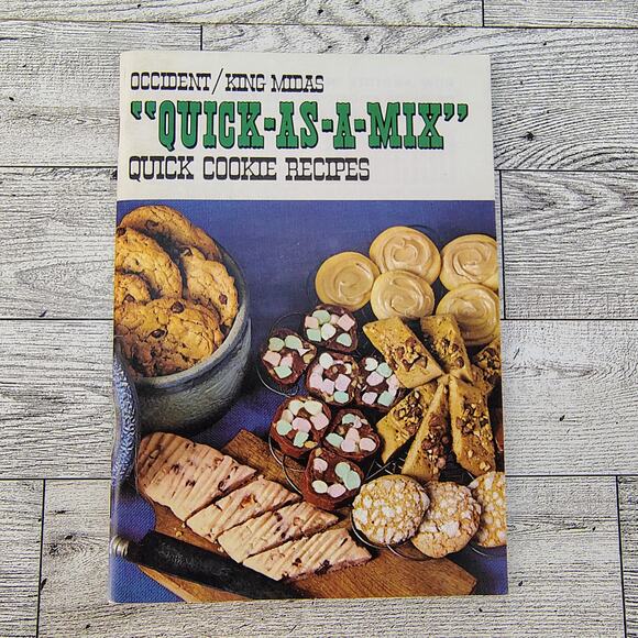Occident King Midas Quick-As-A-Mix Cookbook Booklet Peavy Flour Mill VERY GOOD - Picture 1 of 13